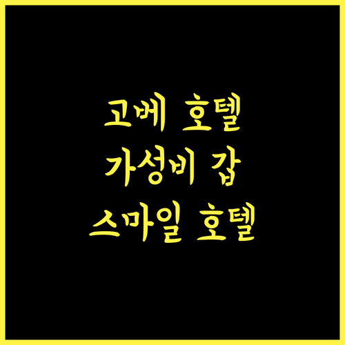 스마일 호텔 고베 모토마치, 가성비 갑! 고베 여행의 시작, 강추!