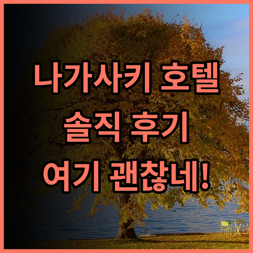 호텔 세인트 힐 나가사키 추천후기 깨끗하고 친절한 서비스, 나가사키 여행에 안성맞춤!