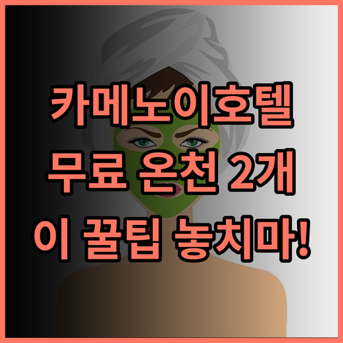 벳푸 카메노이 호텔 도심 속 2개의 무료 온천과 사우나를 즐긴 완벽 후기
