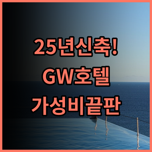 GW Hotel 2025년 신축 시설과 루프탑 수영장이 완벽한 프놈펜 최고의 가성비 호텔 추천